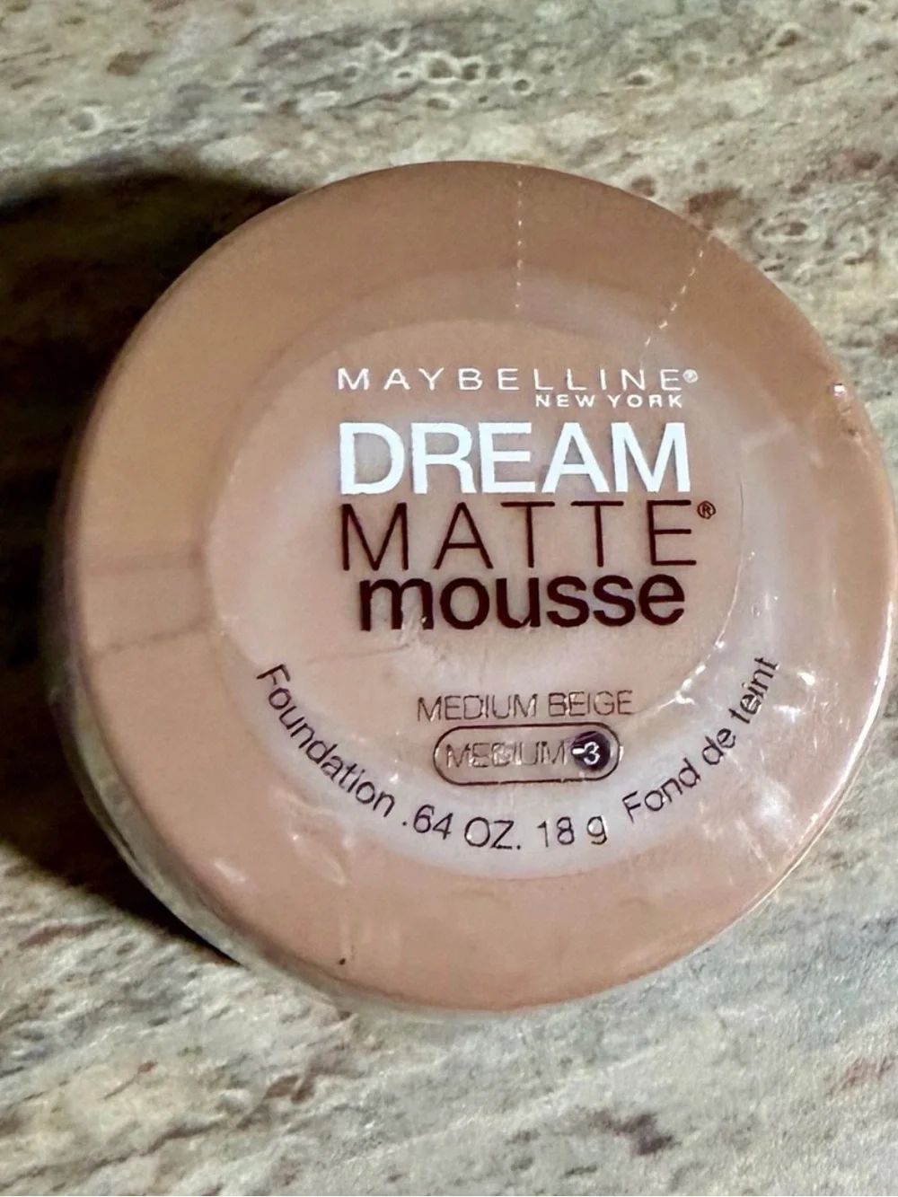 Maybelline Discontinued Dream Matte Mousse Foundation - Medium Beige 3